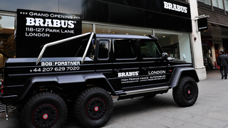 You'll Probably Get Kicked Out Of The New Brabus Store In London